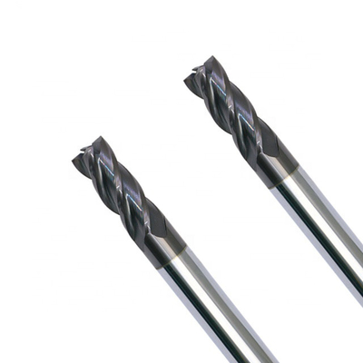 راست چهار فلوت بلند فلوت پایان آسیاب 6mm Hrc65 SX